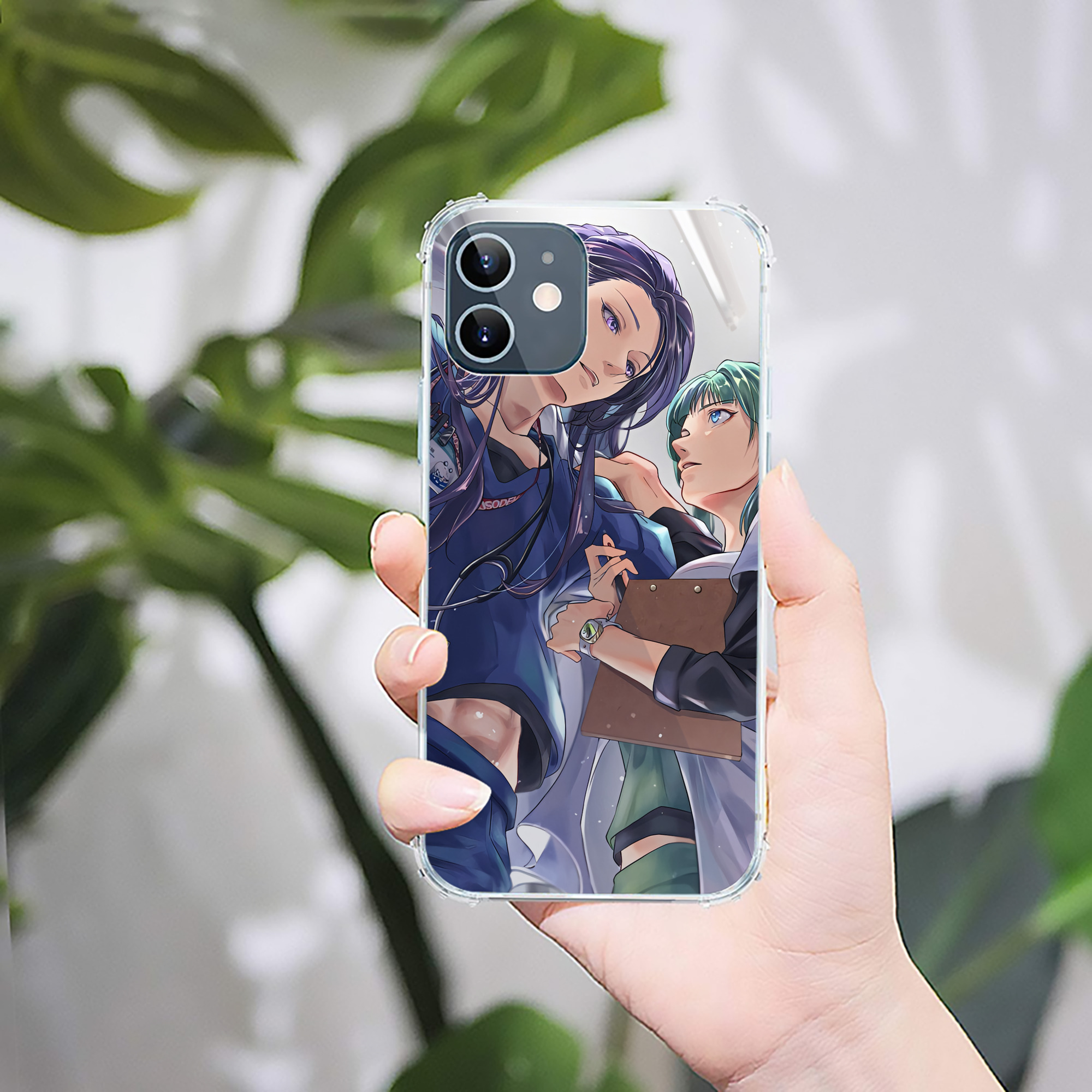 （画像用） 薬屋のひとりごと The Apothecary Diaries 【iPhone 12シリーズ対応】透明スマホケース（クリアソフトケース）